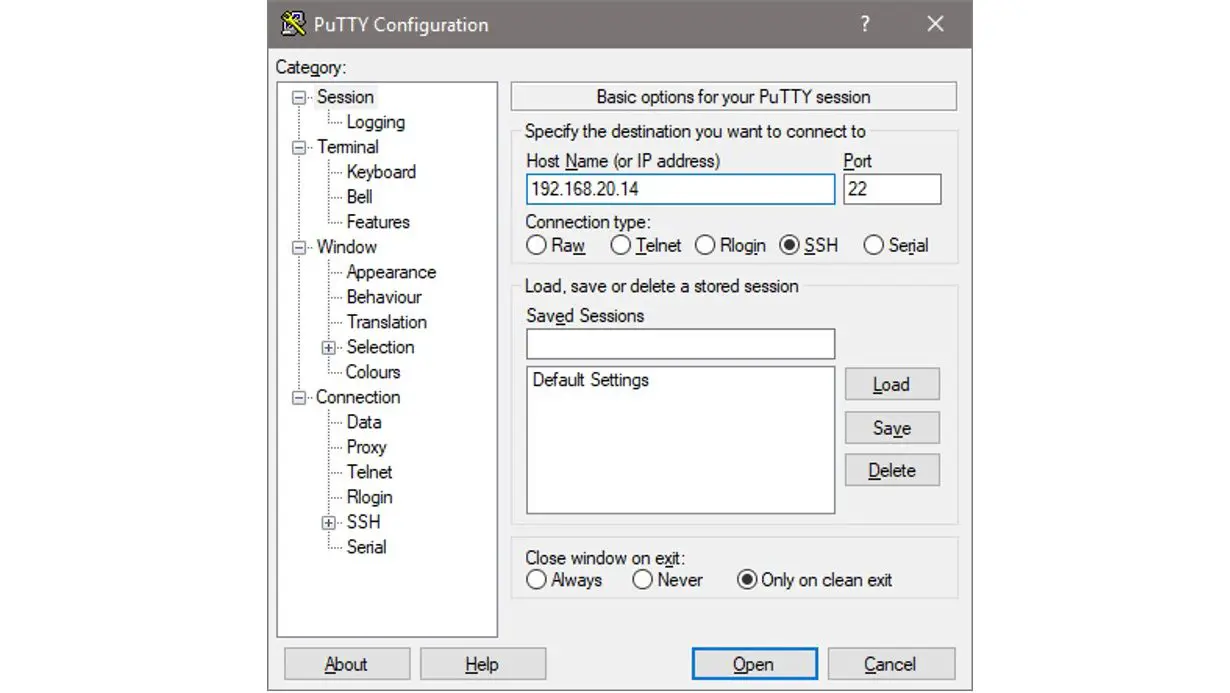 Using Putty To Access Pi