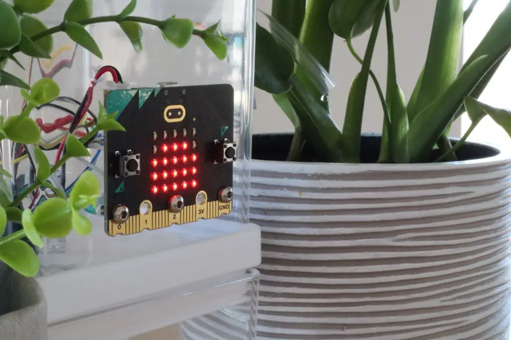 Micro:bit Looking After Plant