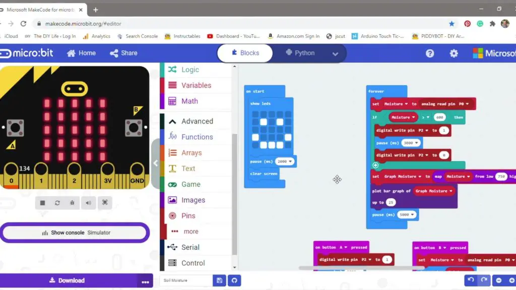 Programming Can Also Be Done On The Micro:bit.org Website