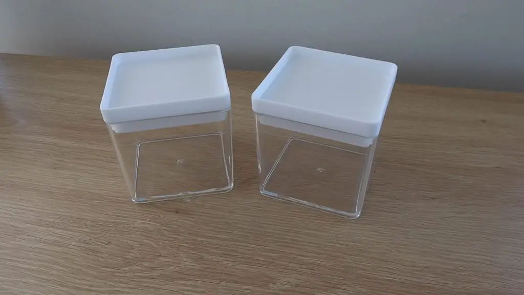 Two Food Containers For Food And Storage