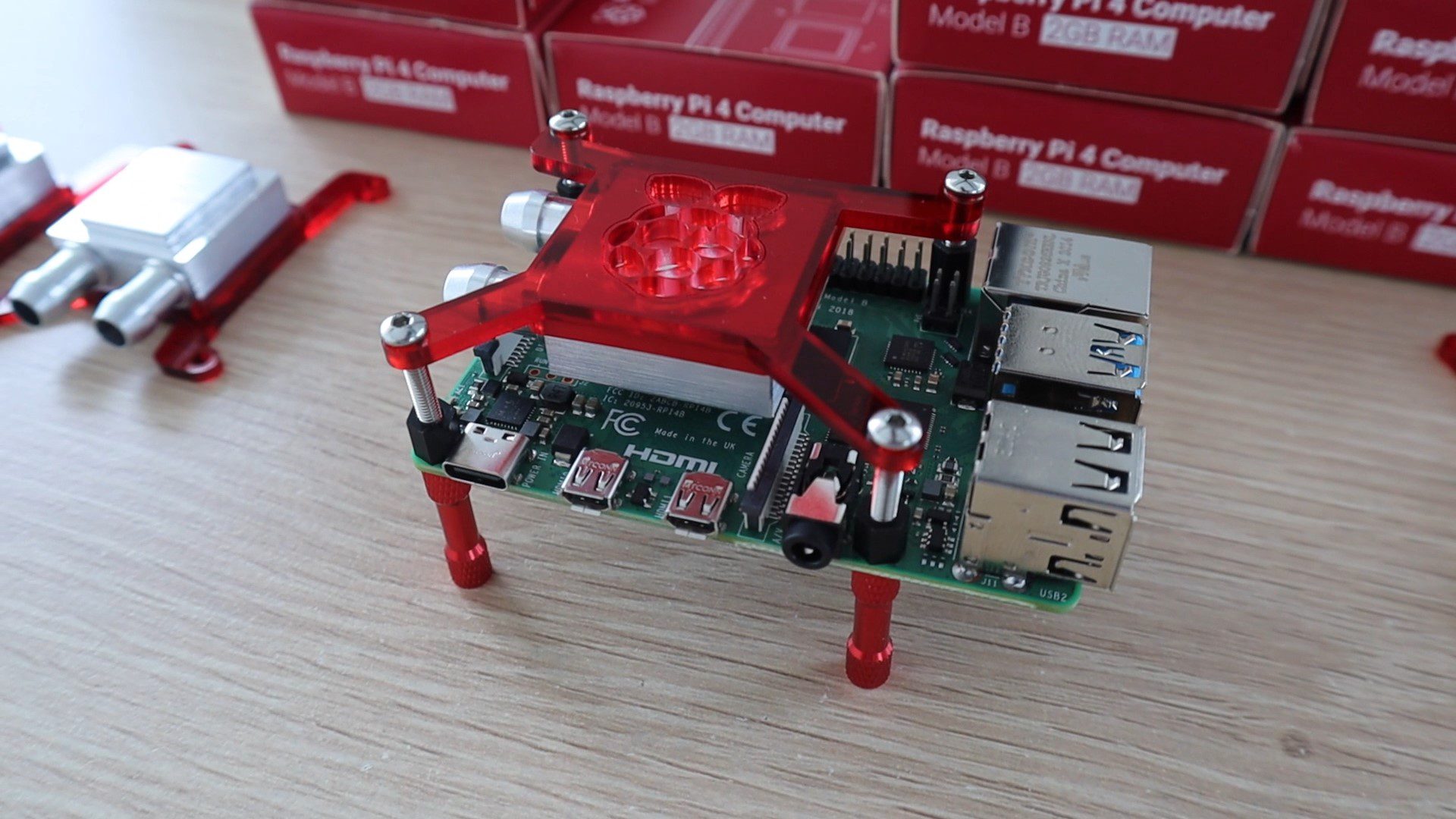 Cooling Block Mounted With Standoffs The DIY Life