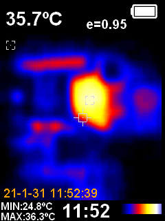 Individual Raspberry Pi Thermal Image