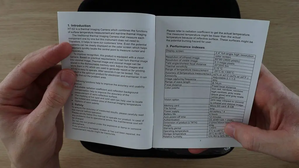 Looking At Camera Manual, Specifications