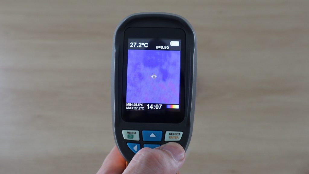 Looking At Raspberry Pi Thermal Image