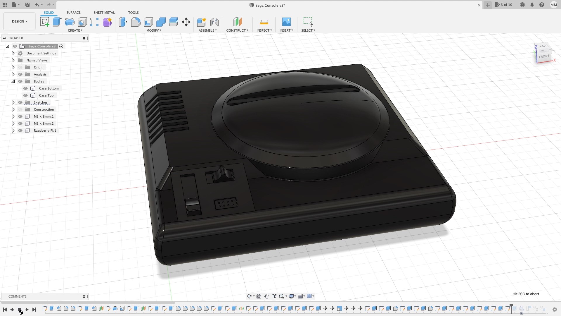 Designing The Sega Genesis Console Case