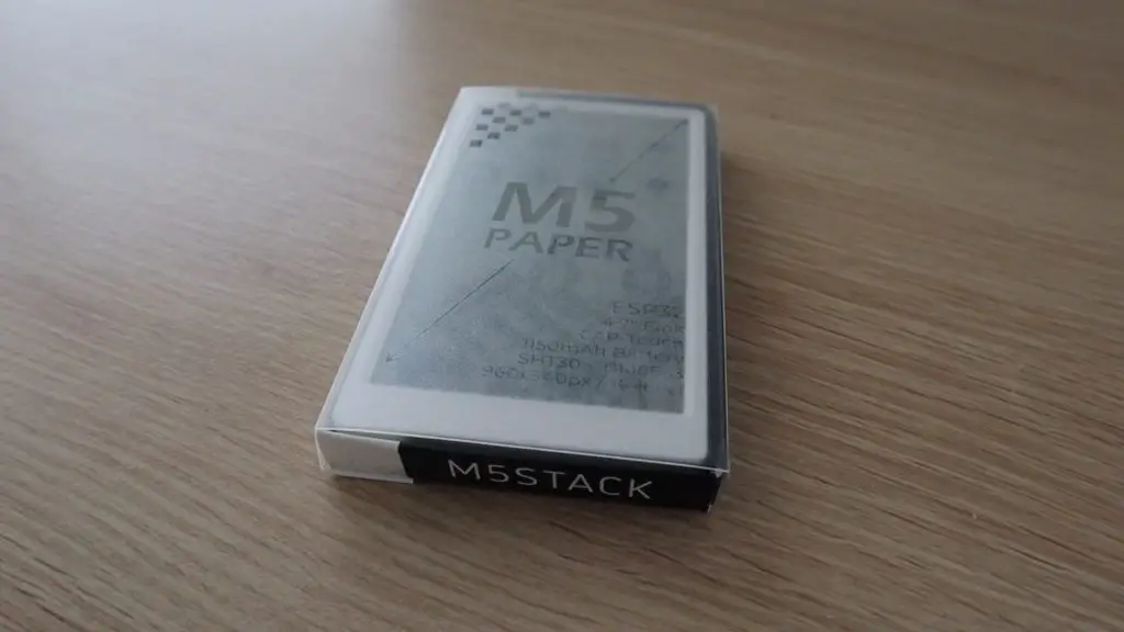 M5 Paper Unboxing