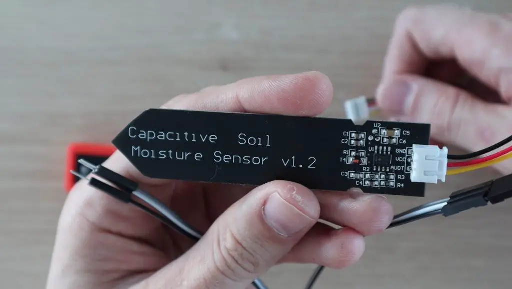 Soil Moisture Sensor On M5StickC Plus