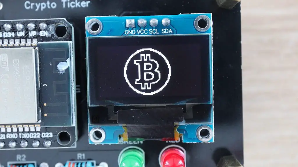 Bitcoin Logo Displayed On Startup