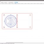Designing The Bitcoin Cover Plate