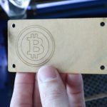 Laser Cut Bitcoin Ticker Cover Plate