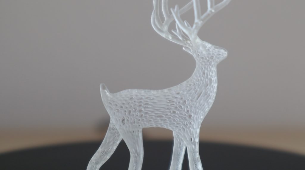 Clear Resin SLA Test Print On Voxelab Proxima 6.0