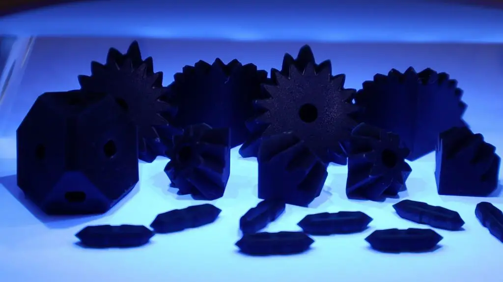 Gear Cube Components UV Curing