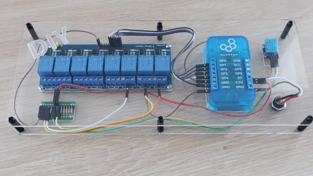 Assembled Builder Base Control System