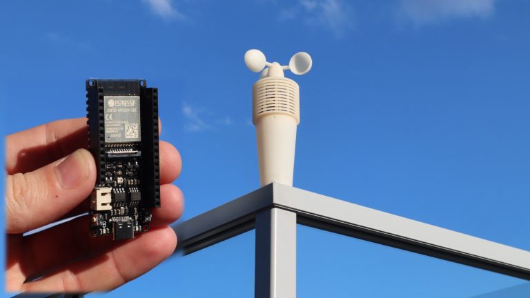 DIY 3D Printed IoT Weather Station Using an ESP32
