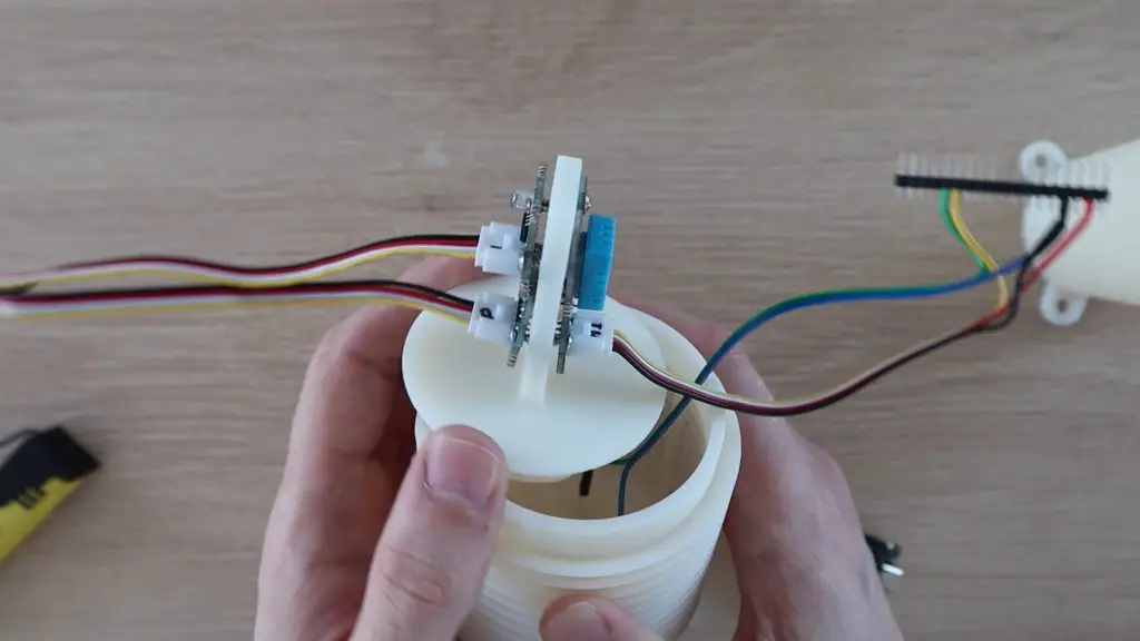 Plug Cables Into Sensors