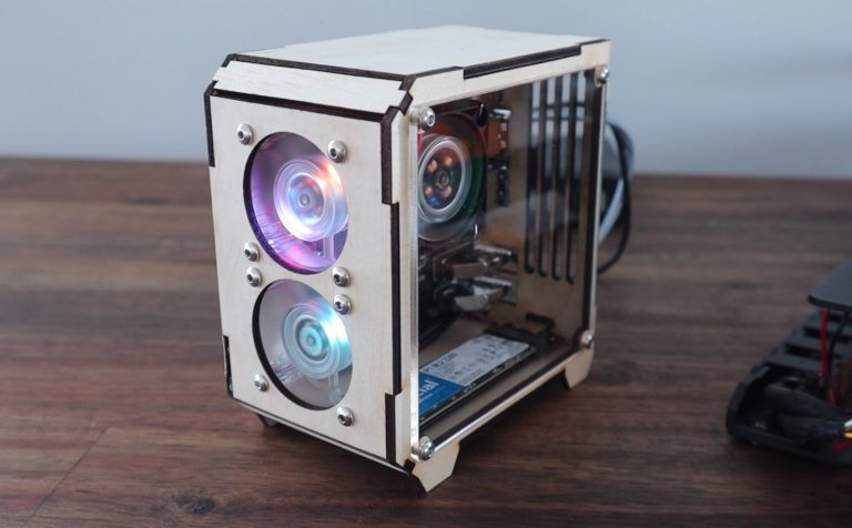 Laser Cut Plywood Raspberry Pi Case