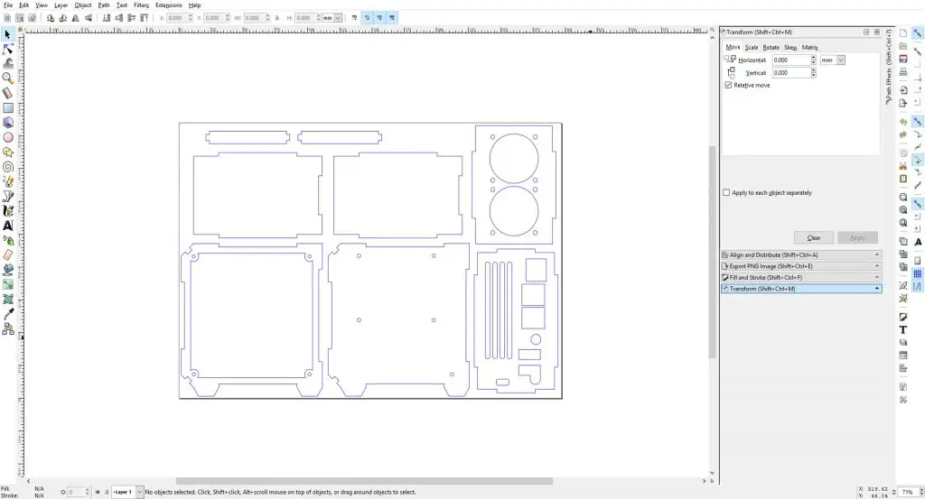 Inkscape Case Design