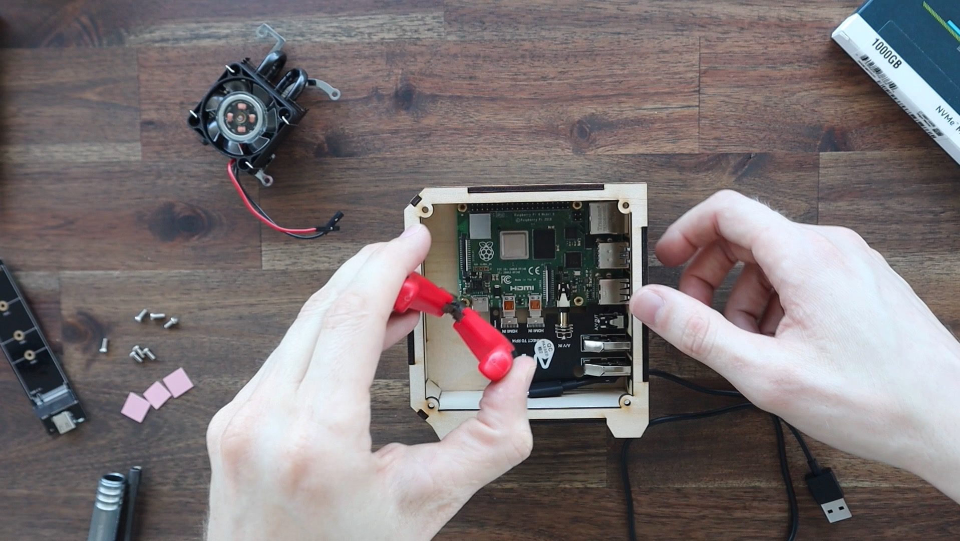 Tightening The Brass Standoffs The DIY Life