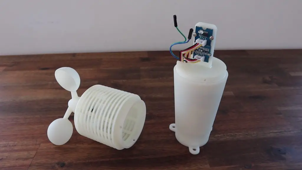 3D Printed Weather Station Internals
