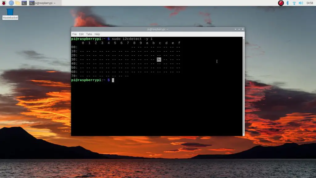 Checking The I2C Display Address