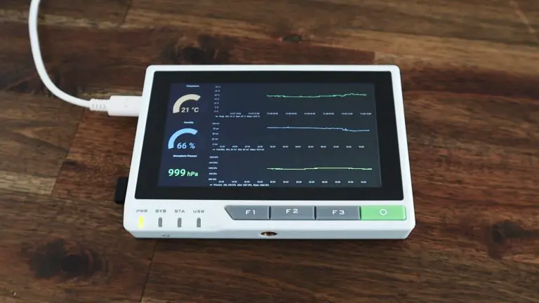 Grafana Weather Dashboard on the reTerminal by Seeed Studio