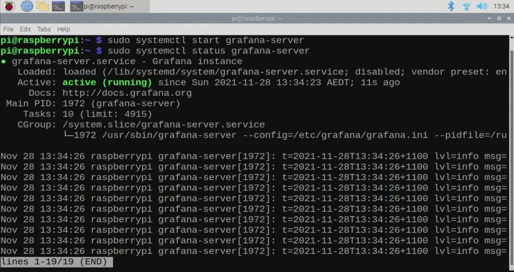 Installing Grafana