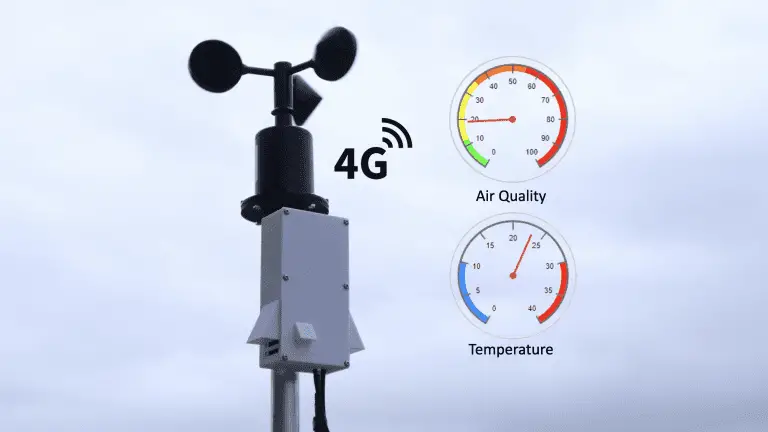DIY 4G Air Quality and Environment Monitor – Record Data Anywhere
