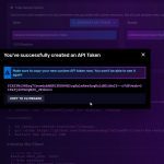 Creating A New API Token
