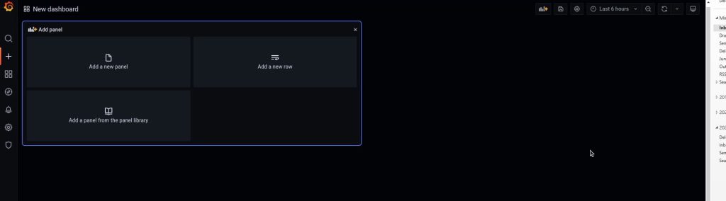 Creating A New Grafana Dashboard