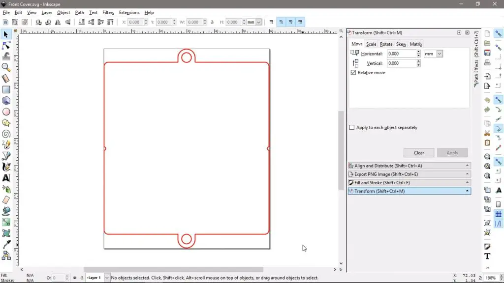 Front Cover Design In Inkscape