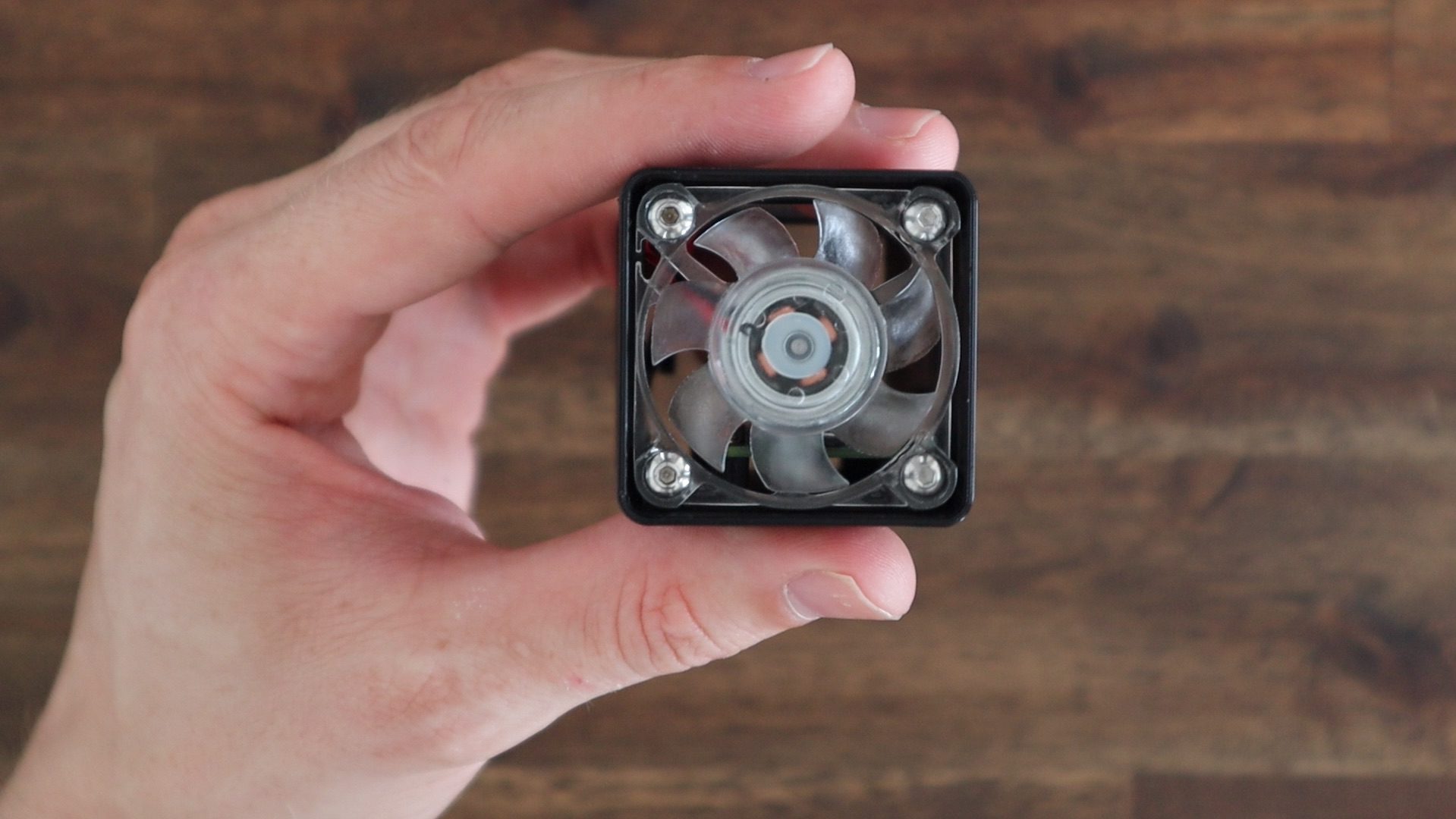 Installing Four Fan Screws For 40mm Fan The DIY Life