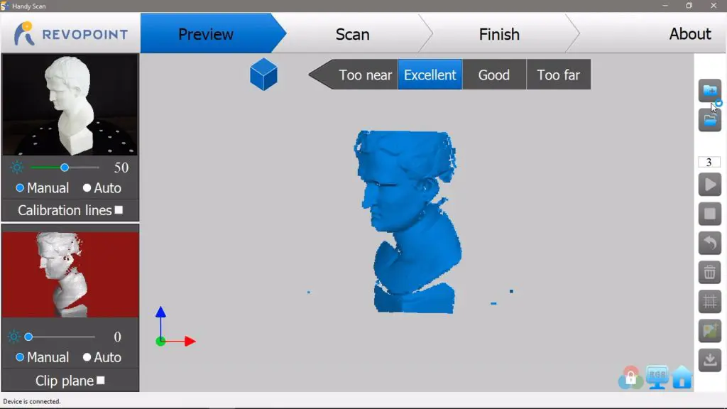 Scanning The Included Model