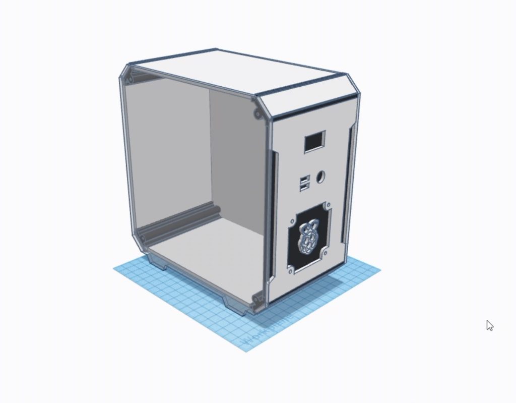 Case Design Modelled In Tinkercad