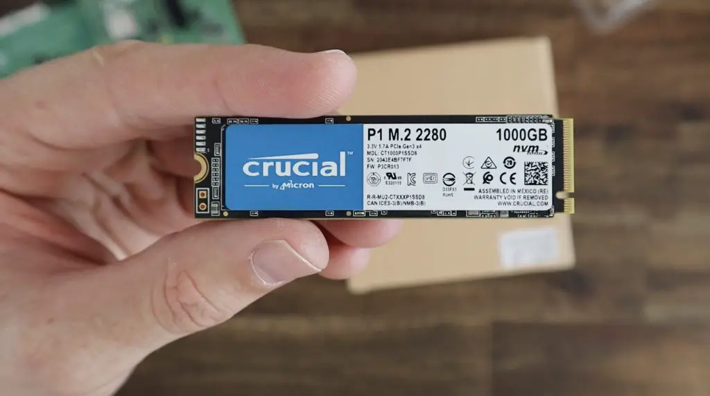 Crucial 1TB NVME SSD