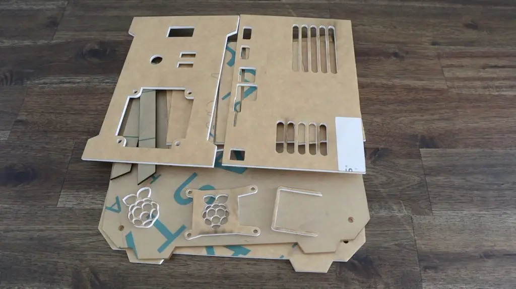 Laser Cut Acrylic Case Components