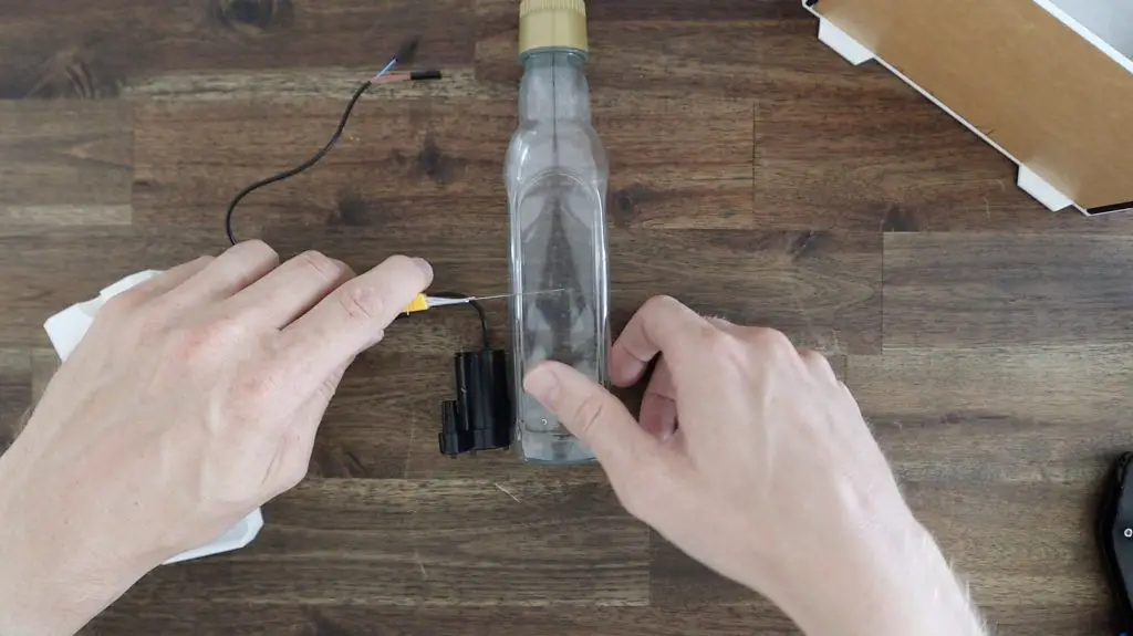 Making Up The Reservoir Using an Old Container