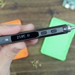 Setting Soldering Iron Temperature To 210 Degrees