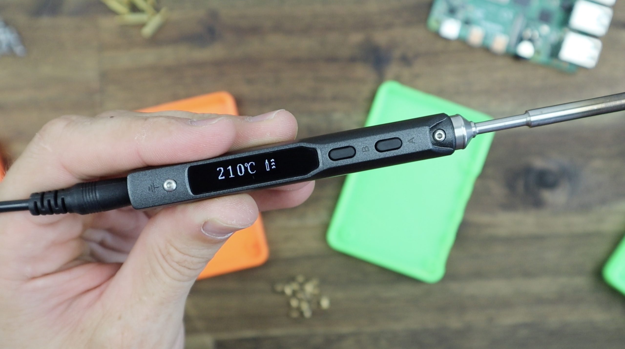 Setting Soldering Iron Temperature To 210 Degrees The DIY Life