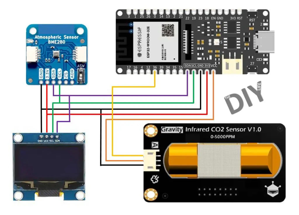 Air Quality Monitor Wiring Diagram