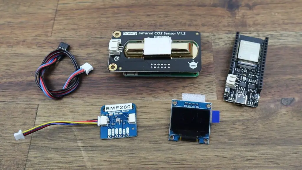 BME280 Sensor and I2C OLED Display