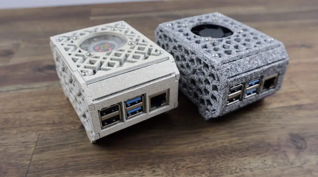 Completed Patterned Pi Cases