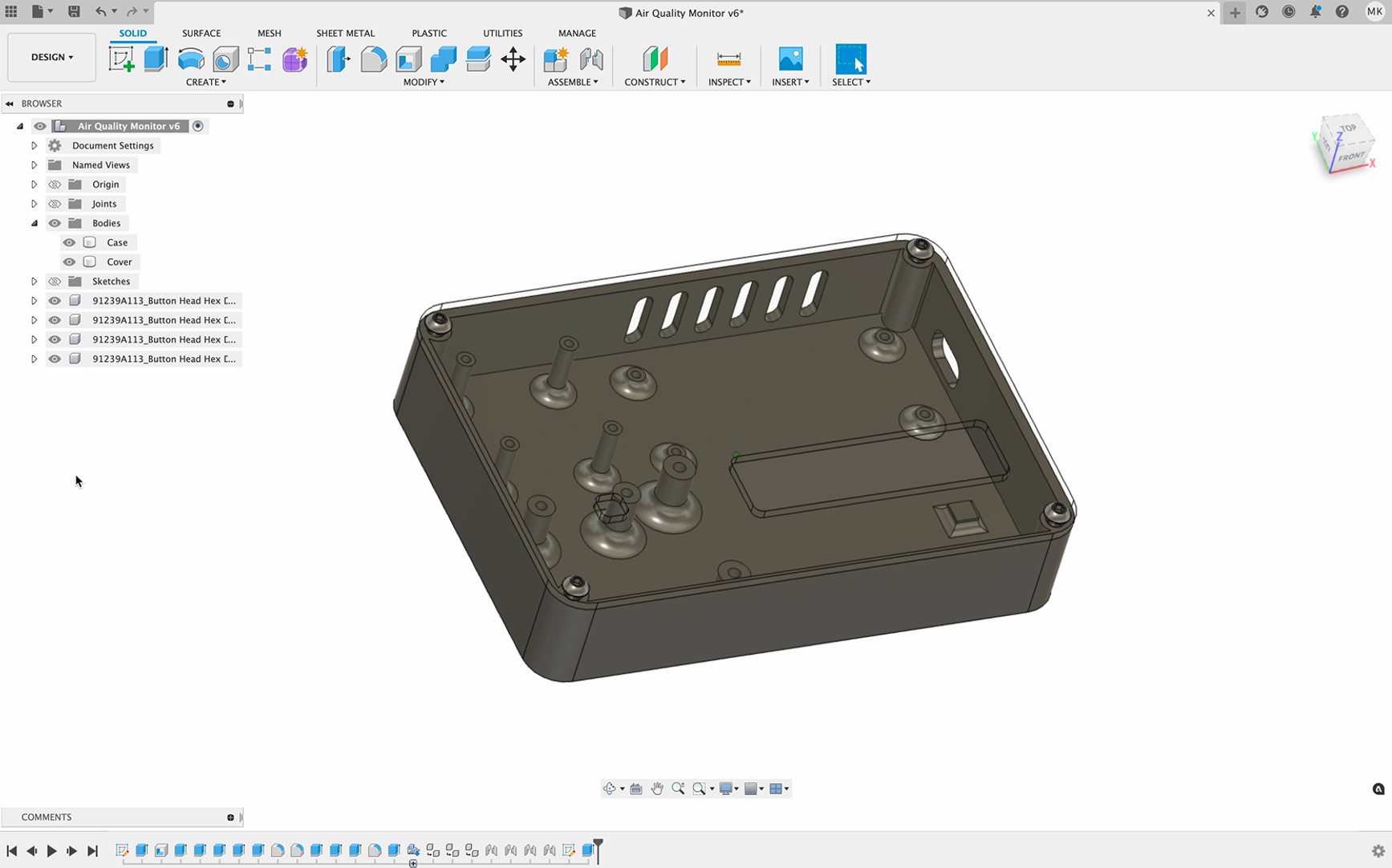 Fusion360 Case Design With Cover - The DIY Life