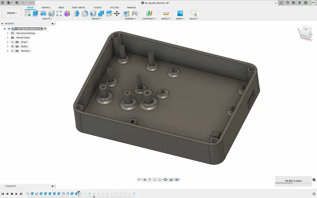 Fusion360 Design of Case