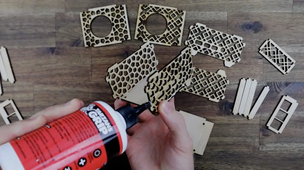 Gluing Patterned Cases Together