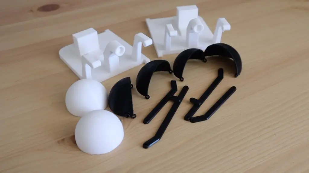 3D Printed Animatronic Eye Components