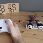 3D Printed Wireless Joystick Controlled Animatronic Eyes