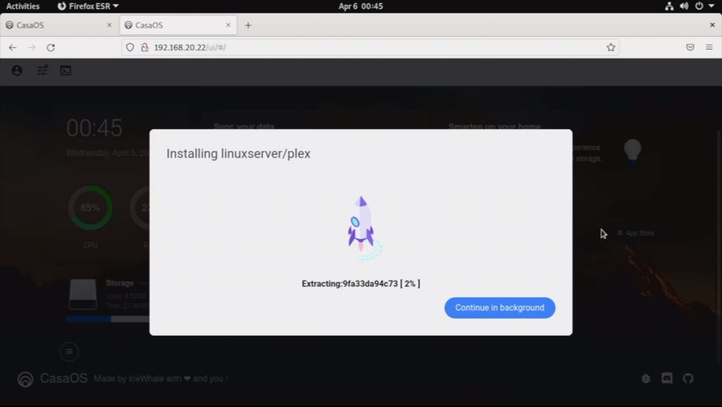 Installing Plex App On Zimaboard