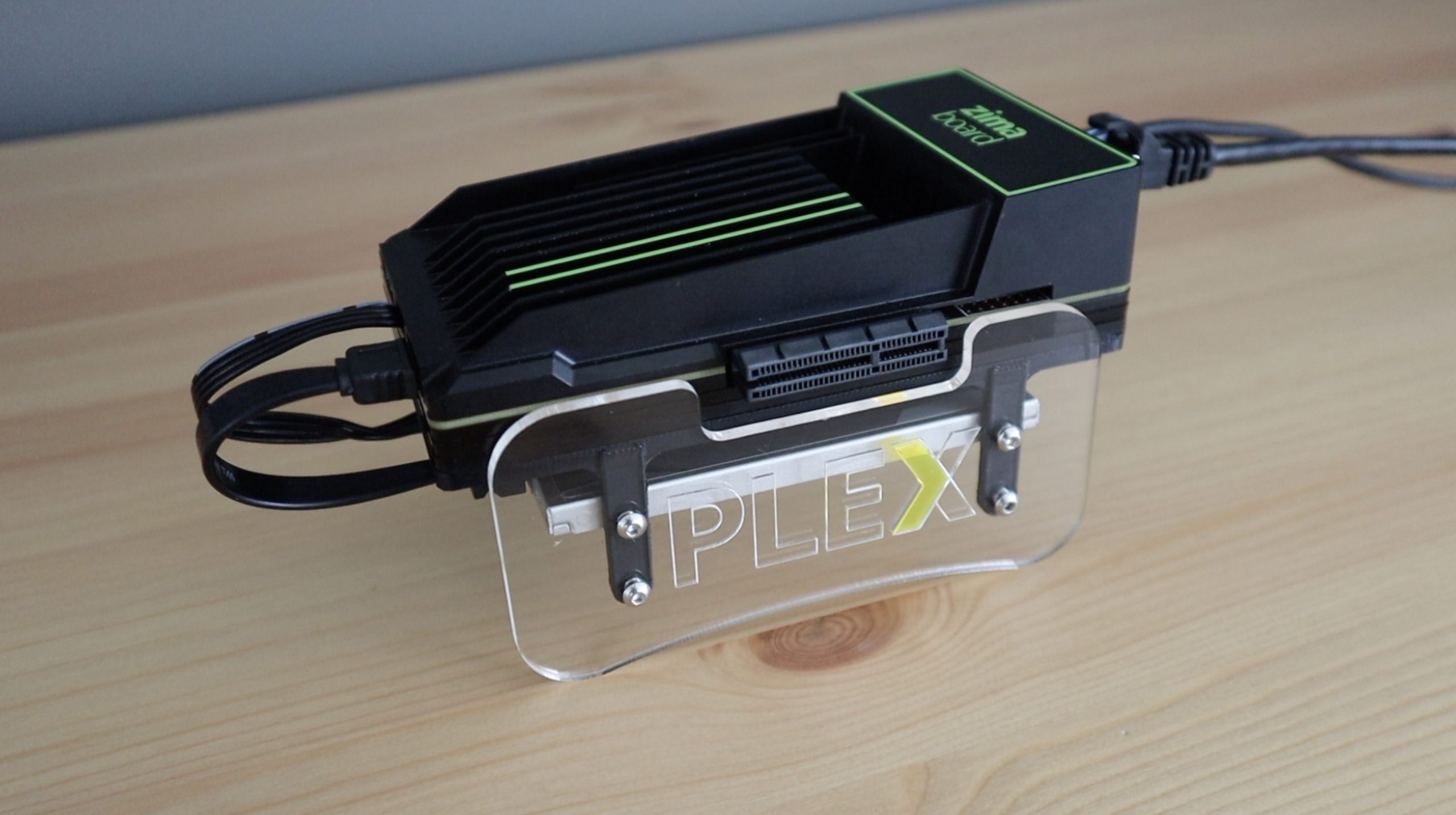 Mini Plex Server Running On A ZimaBoard With A 480GB SSD - The DIY Life