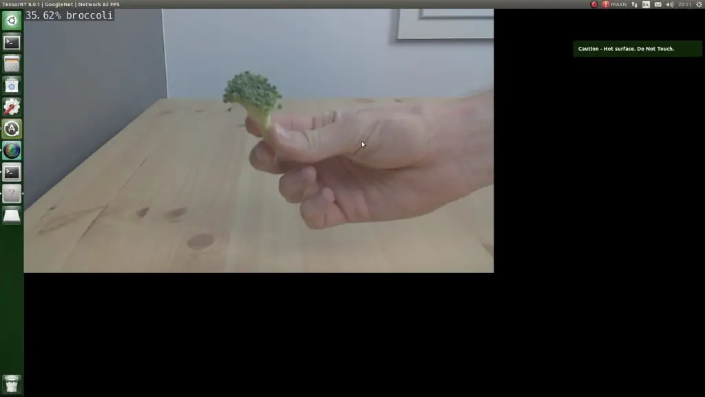 Broccoli Live Object Recognition
