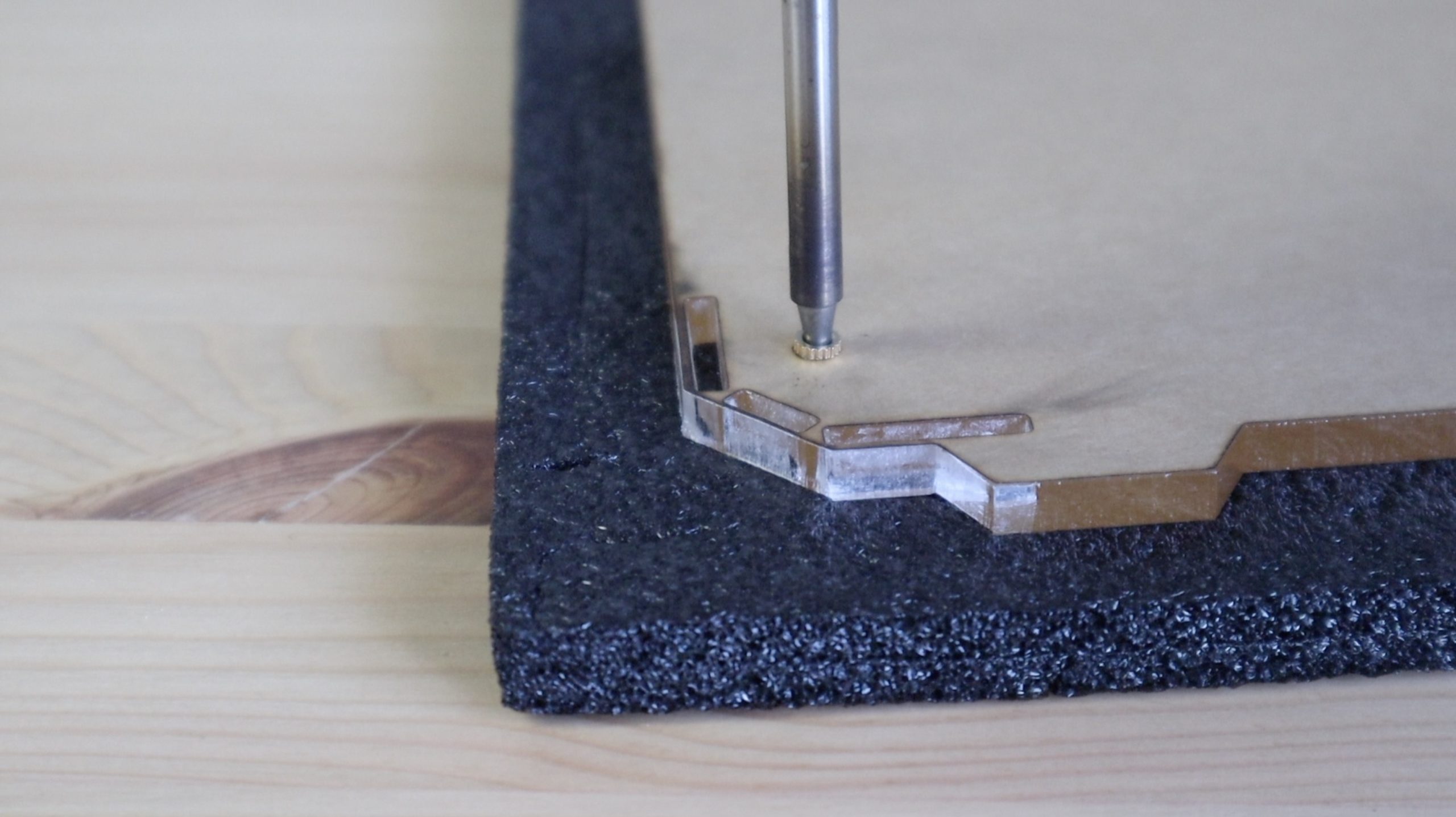 Melting Brass Inserts Into Place The DIY Life